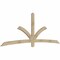 Ekena Millwork Davenport Rough Sawn Timber Gable Bracket, Douglas Fir, 108"W x 40"H x 2"D x 4"F, 9/12 Pitch GBW108X40X0204DAV00RDF - alternate 4
